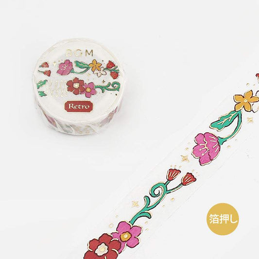 BGM Retro Arabesque Washi Tape