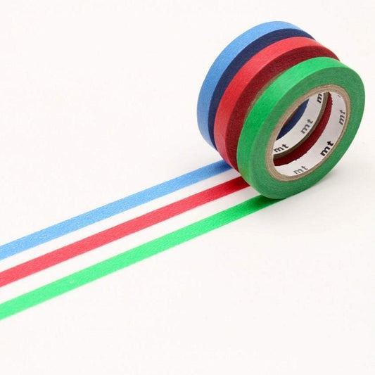 MT Slim 6mm Washi Tape Set H
