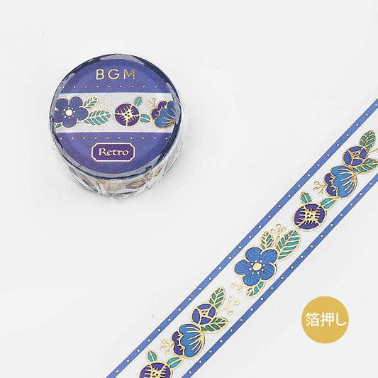 BGM Retro / Gunjo Washi Tape
