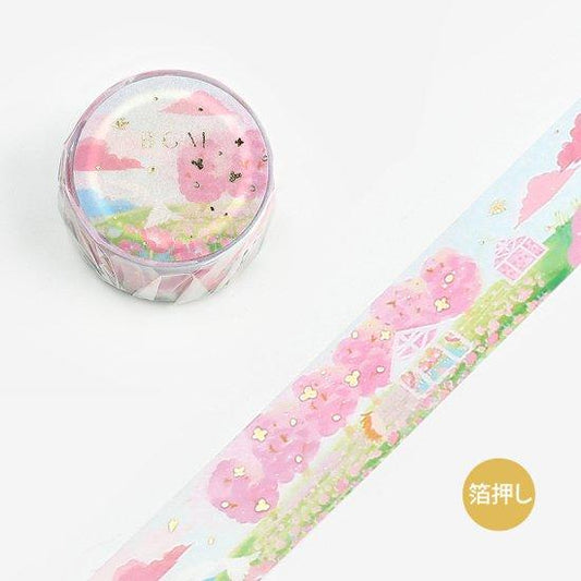 BGM Little World Dream Garden Washi Tape