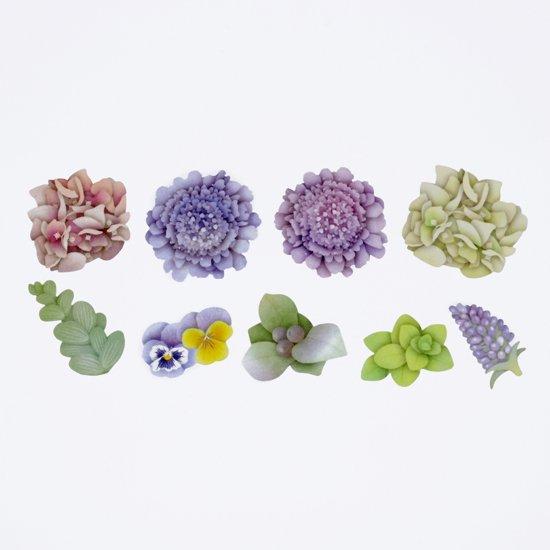 Bande Washi Roll Aufkleber Scabiosa Bouquet