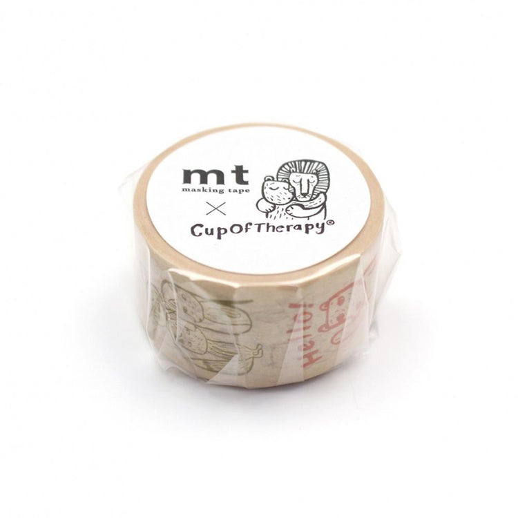 MT x Skandinavisches Washi Tape Cup Of Therapy Message 7m