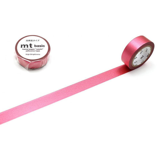 MT Basic Washi Tape Hellrot 7m