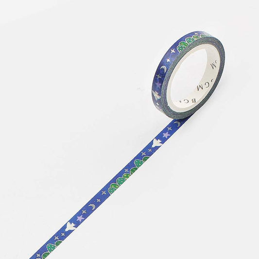 BGM Birds and Starry Sky Washi Tape