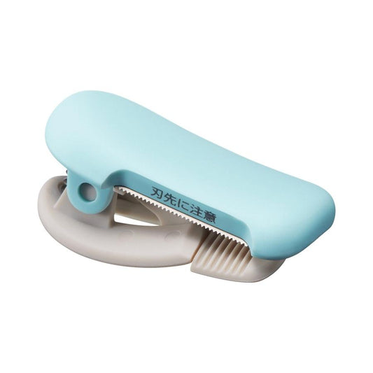 Kokuyu Karu Cut Tape Cutter Clip-Typ (20 mm) Blau