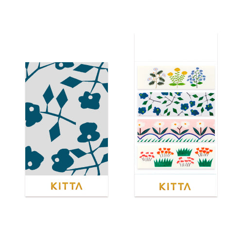 KITTA Washi Tape Flower 5