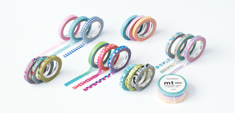 MT Slim Deco Washi Tape - Grid