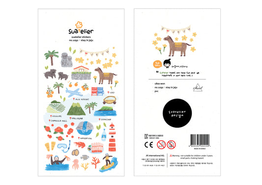 Suatelier Stay In Jeju sticker