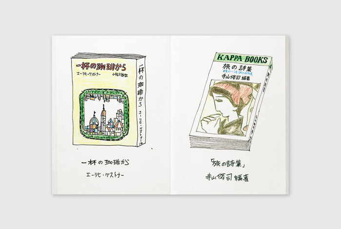 Traveler's Notebook Refill 008 (Passport Size) - Sketch Paper | Washi Wednesday