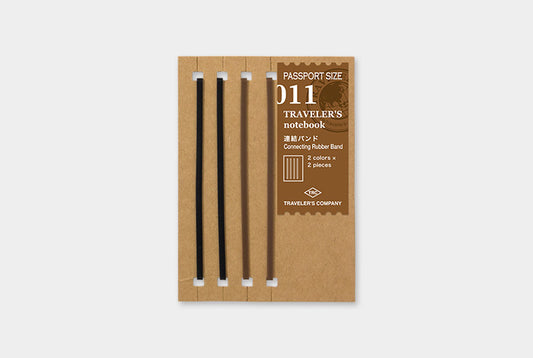 Traveler's Notebook Refill 011 (Passport Size) - Connecting Rubber Band | Washi Wednesday