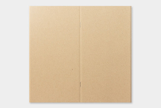 Traveler's Notebook Refill 014 (Regular Size) - Kraft Paper | Washi Wednesday