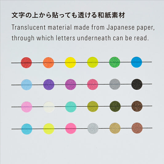 Stalogy Circular Masking Tape Patches