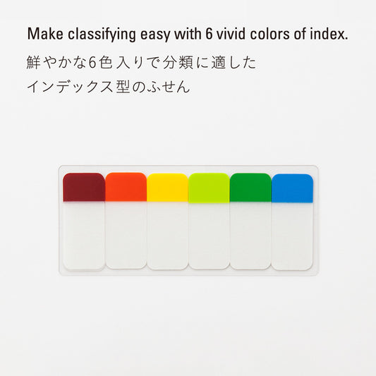 Stalogy Short Sticky Notes 6 colors A