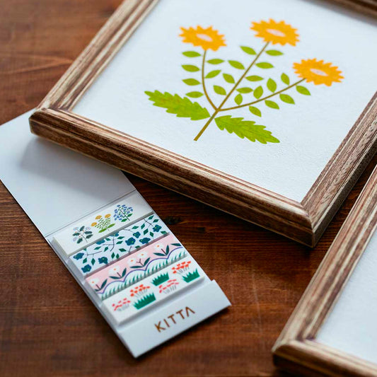 KITTA Washi Tape Flower 5