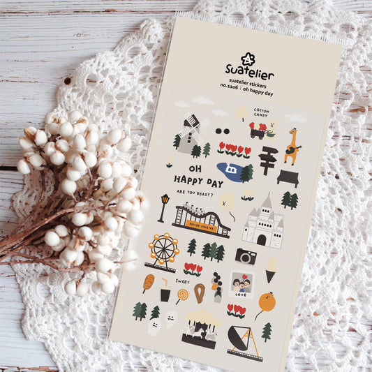 Suatelier Oh Happy Day Sticker