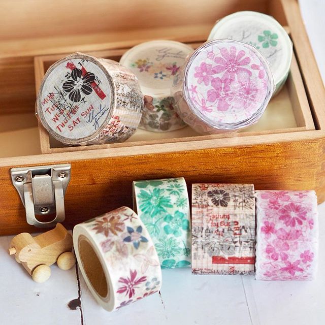 Round Top x Chamil Garden Washi tapes