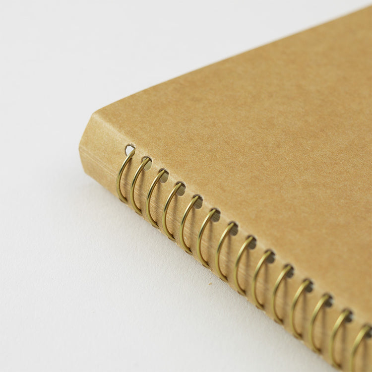 TRAVELER'S COMPANY Spiral Ring Notebook (A5 Slim) Paper Pocket