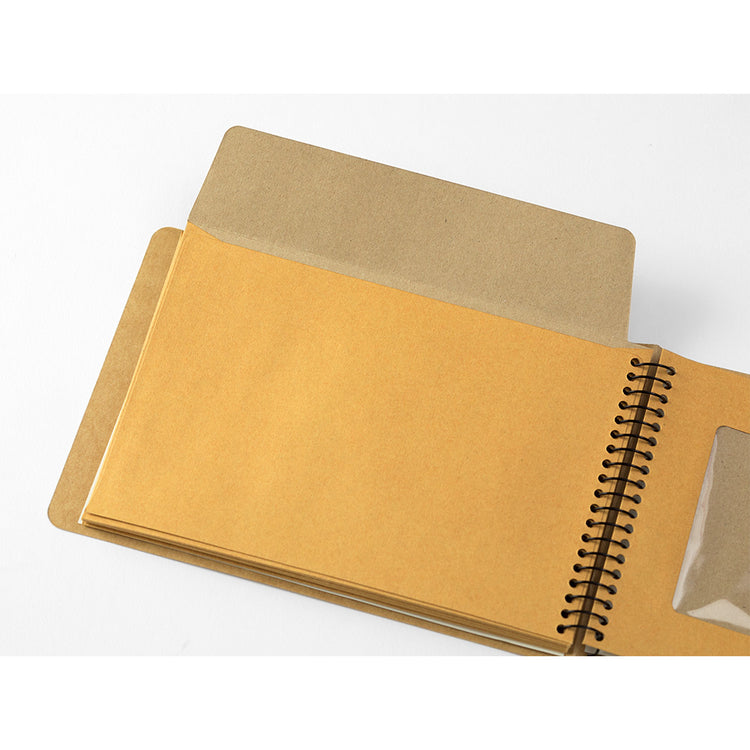 TRAVELER'S COMPANY Spiral Ring Notebook (B6) Window Envelop