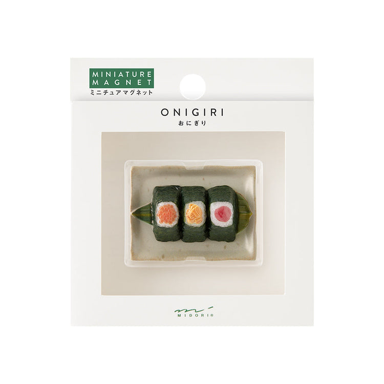 Midori Miniature Magnet - 1pc Onigiri