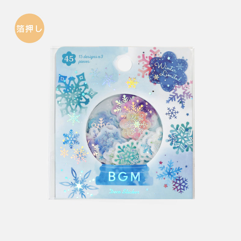 BGM Winter Limited Flakes Seal