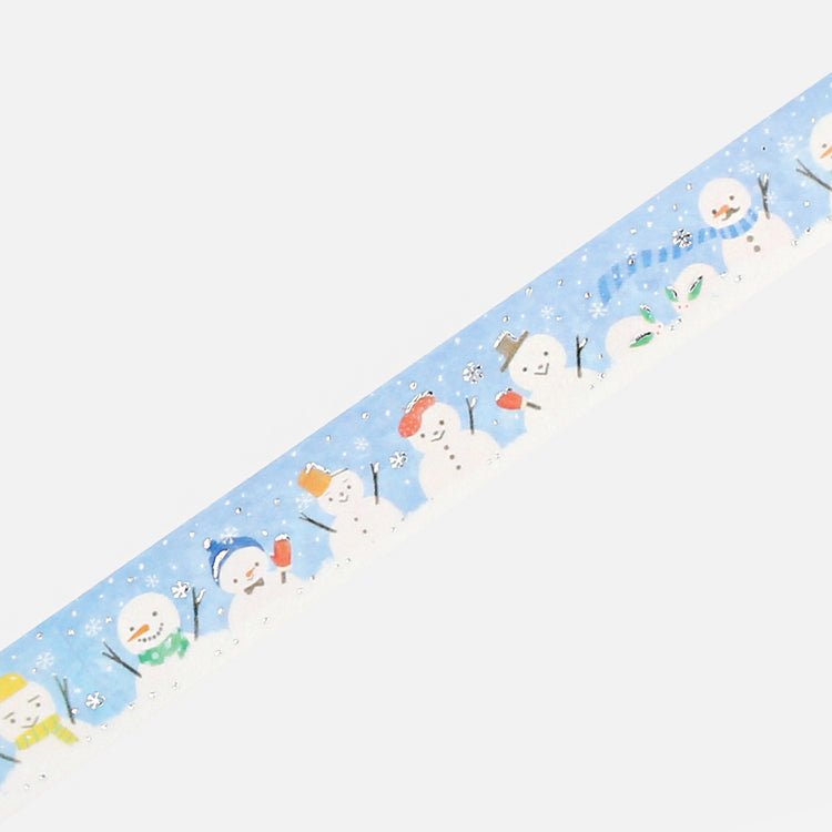 BGM Winter Limited Masking Tape - Snowman Festival