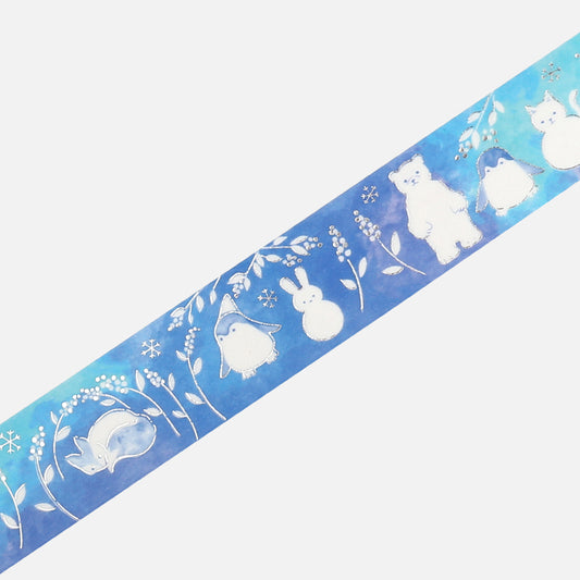 BGM Winter Limited Masking Tape - Snow Zoo