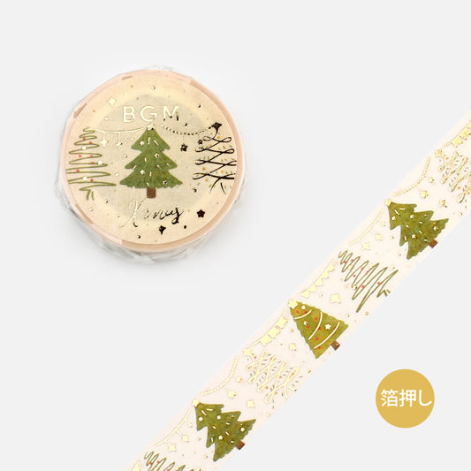 BGM Christmas Limited 2023 Masking Tape - Tree