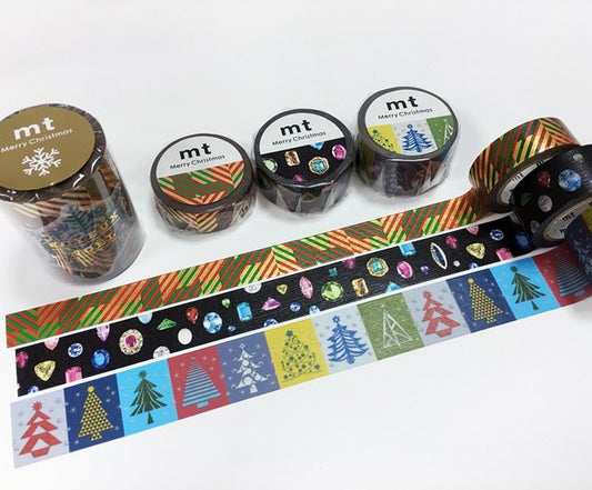 mt Masking Tape Christmas Washi Tape Set C - Limited Edition