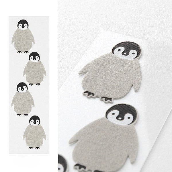 Midori Letter Paper & Envelopes with Stickers 946 Penguin A