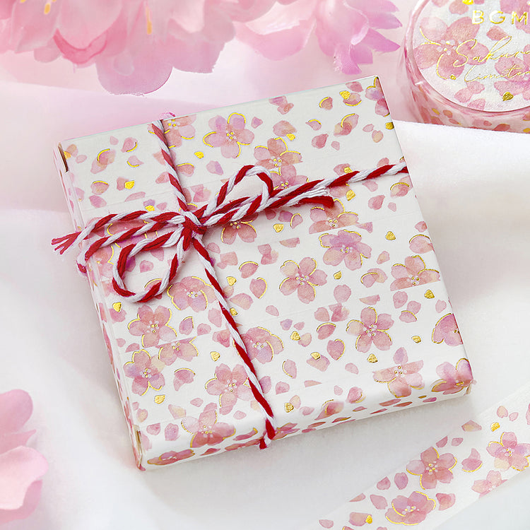 BGM Sakura Limited Masking Tape: Sakura - Spilt Cherry Blossoms