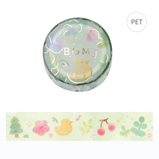 BGM Foil Stamping Clear Tape: Life - Melody