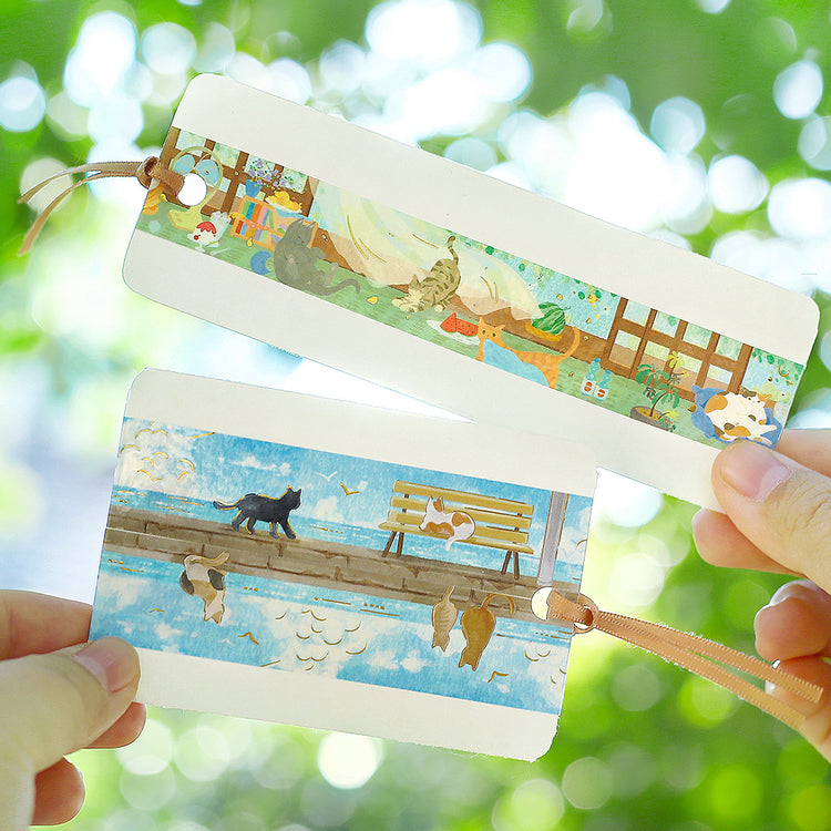 BGM Summer Limited Edition Clear Tape: Cats' Summer Vacation