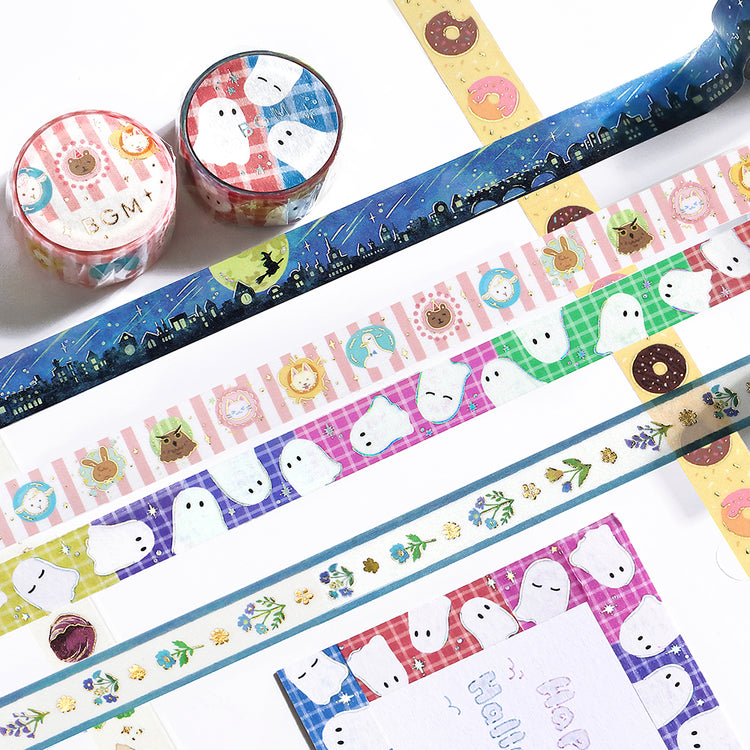 BGM Foil Stamping Masking Tape - A Town Where Witches Live