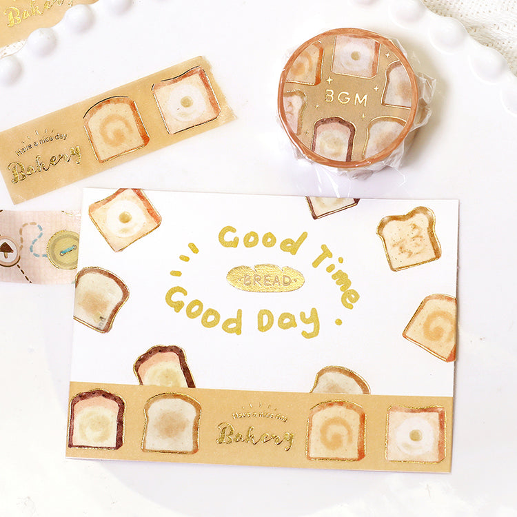 BGM Foil Stamping Masking Tape - Toast Everyday
