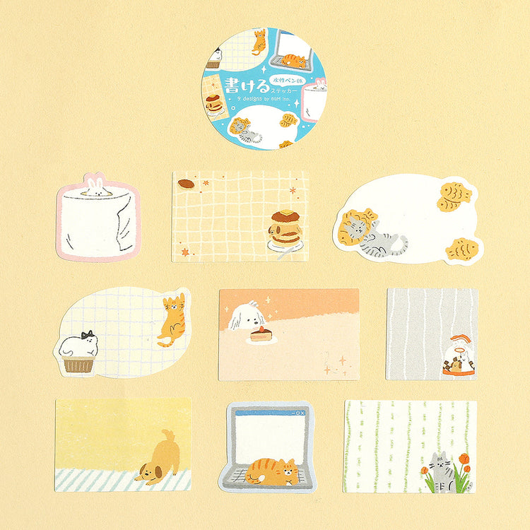 BGM Roll Sticker: Writable - Warm and Cozy Days