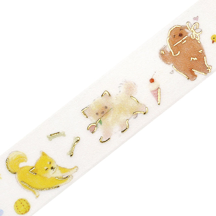 BGM Foil Stamping Masking Tape: IPPAI・Dogs Galore
