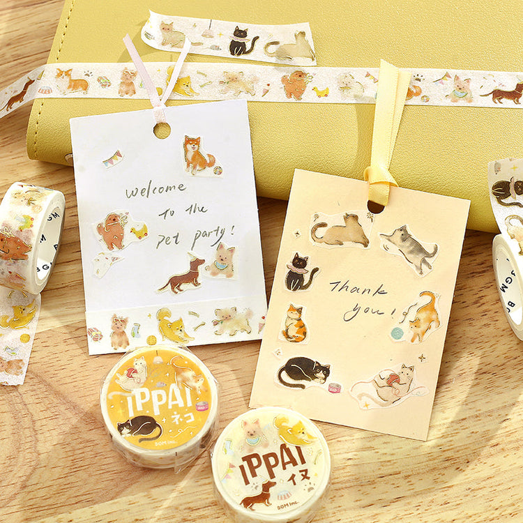 BGM Foil Stamping Masking Tape: IPPAI・Dogs Galore