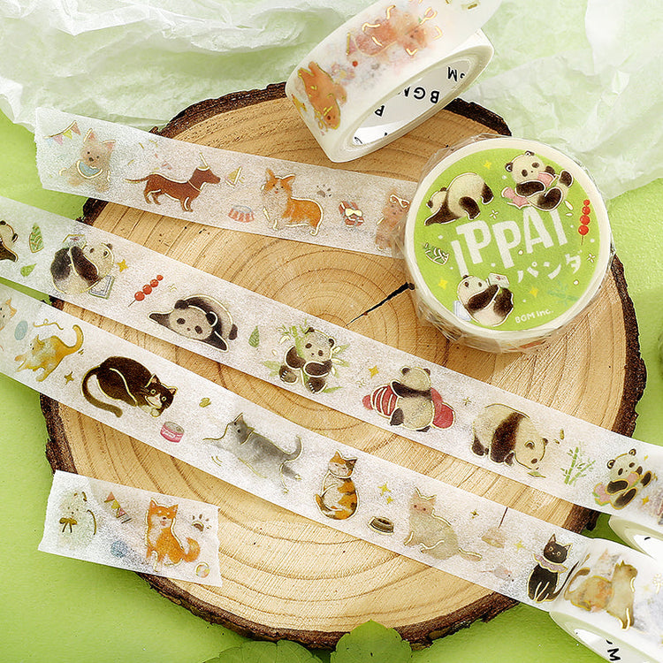 BGM Foil Stamping Masking Tape: IPPAI・Dogs Galore