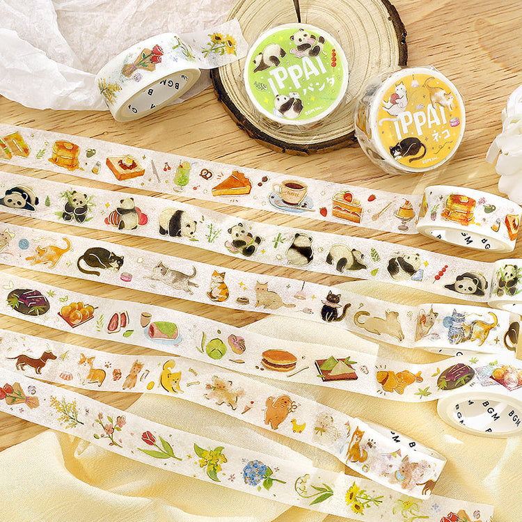 BGM Foil Stamping Masking Tape: IPPAI・Dogs Galore