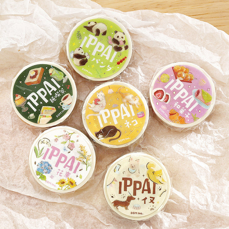 BGM Foil Stamping Masking Tape: IPPAI・Classic Coffee Shops Galore