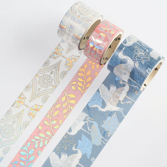 BGM Foil Stamping Masking Tape: The Color of Kimono - Light Indigo