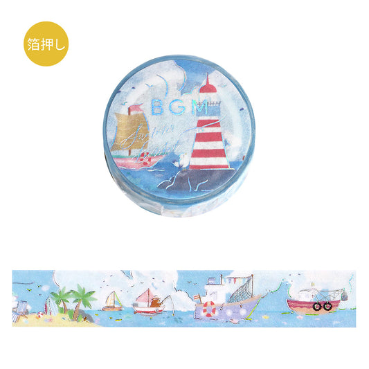 BGM Summer Limited Masking Tape - Summer Harbor