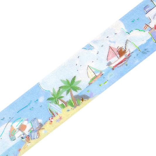 BGM Summer Limited Masking Tape - Summer Harbor
