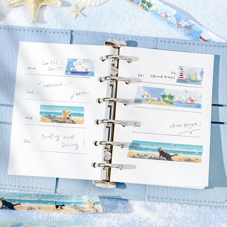 BGM Summer Limited Masking Tape - Summer Harbor