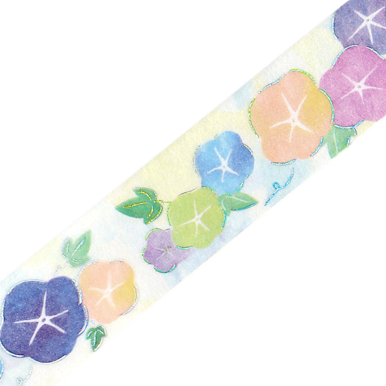 BGM Summer Limited Masking Tape - Morning Glories