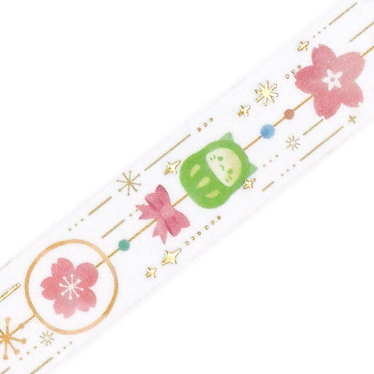BGM Sakura Limited Masking Tape: Cherry Blossom Ornament