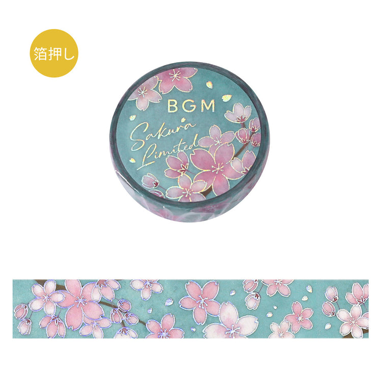 BGM Sakura Limited Masking Tape: Cherry Blossom Time