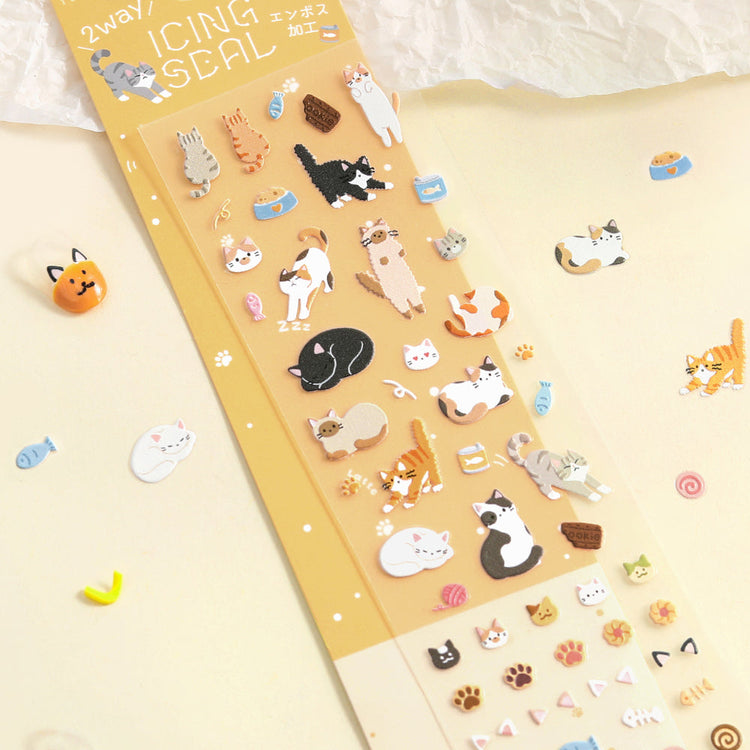 BGM Icing Seal: Cat Days