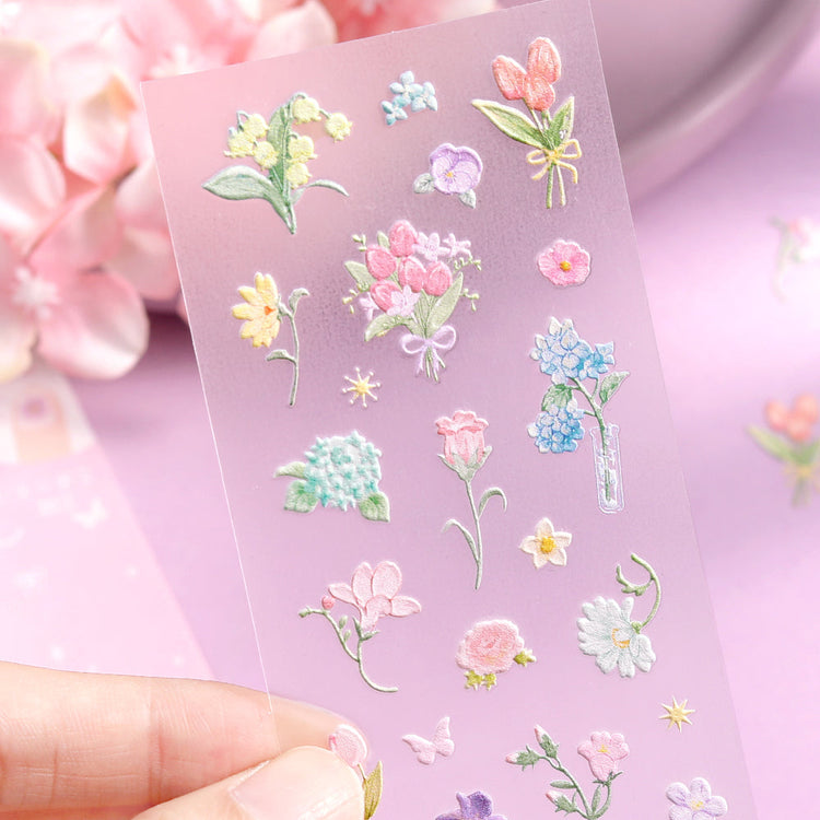 BGM Icing Seal: Fluffy Bouquet
