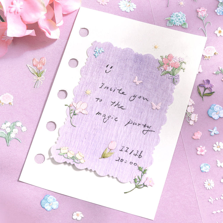 BGM Icing Seal: Fluffy Bouquet